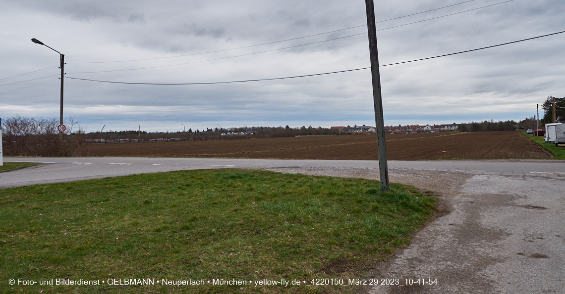 29.03.2023 - Baustelle REVO und Umgebung in Neuperlach